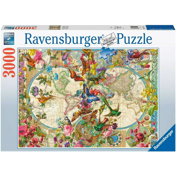 Puzzle 3000 Piezas Flora Y Fauna.