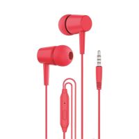 cool bear stereo auriculares 35 mm con microfono rojos
