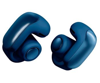 Bose Ultra Open Earbuds, Auriculares inalámbricos de botón de Alta Gama y fidelidad, Auriculares Bluetooth intraurales para Running, Diseño de Moda Abierto, hasta 48h de autonomía, Azul Lunar