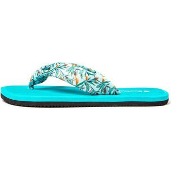 Brasileras Chanclas Hibiscus Nudo para mujer