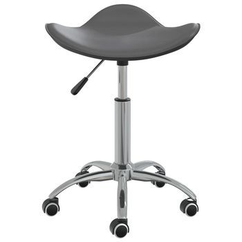 Silla De Masaje | Silla De Gaming De Cuero Sintético Gris