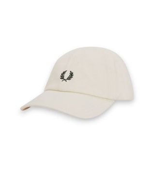 Fred Perry para hombre. HW2295 Gorra Clásica de pirqué beige (OSFA), Casual, Algodón