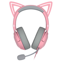 auriculares gaming razer kraken kitty v2  quartz