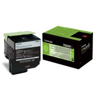 lexmark 702xk 70c2xk0 black original extra high capacity return program toner cartridge