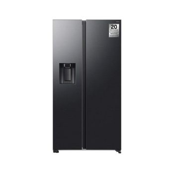 Samsung RS70F64KEF Frigorífico Americano 178cm 640L E Negro Wi-Fi Metal