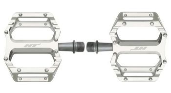 Par de pedales planos ht components ar09 plateados