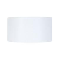 pantalla de lampara tela blanco