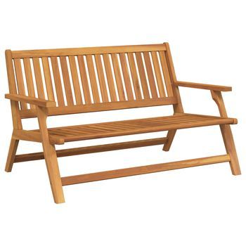 Vidaxl Banco De Relajación Marrón 122 X 78 X 73 Cm