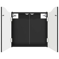 armario para dianas negro 56 x 12 x 63 cm madera de ingenieria vidaxl
