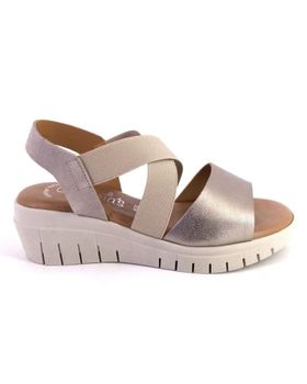 de VALERIAS 2003 SANDALIAS DE MUJER PIEL PLATINO