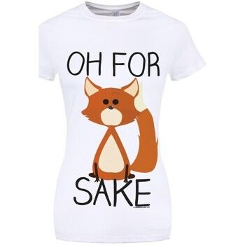 Grindstore Camiseta Oh For Fox Sake para mujer