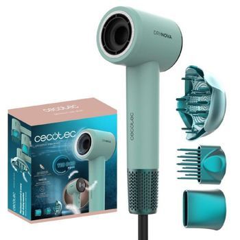 Secador De Pelo Compacto Y Ligero Drynova 3in1 Mint. 1600w, 110000rpm, Motor Brushless Cecotec