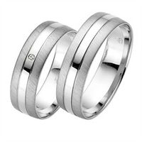alianzas oro blanco 6mm