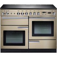 rangemaster professional 110 electric range cooker - cream  chrome cream