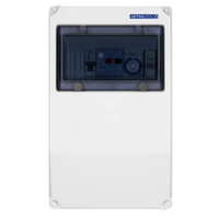 cuadro electrico para proteccion de bombas y transformador de 1 luz