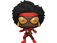 figura funko pop - spider-woman spider-man across the spider-verse marvel