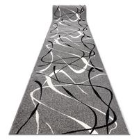alfombra de pasillo silver choco gris 120 cm 120x140 cm
