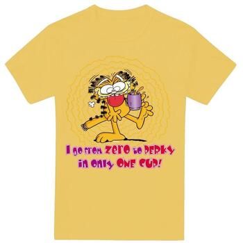 Garfield Camiseta From Zero To Perky para hombre