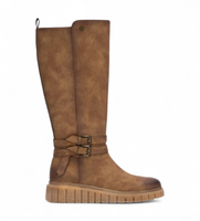 refresh para mujer 17321202-camel botas 173212 marron 38 1 a 3cm cremallera casual