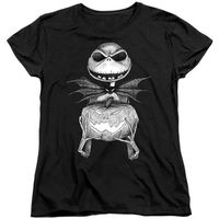 nightmare before christmas camiseta tv3917 para mujer