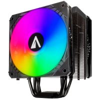 abysm gaming aire snow iv argb 4 pipes ventilador cpu 120mm negro