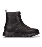 wonders para mujer a-4425 botines de piel wild negro 39 plano cremallera casual