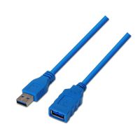 cable usb 30 extension aisens a105-0046 2m azul macho-hembra 5gbps rohs