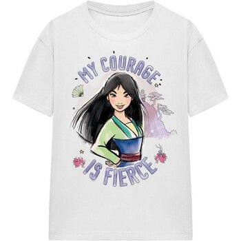Mulan Camiseta My Courage Is Fierce para mujer