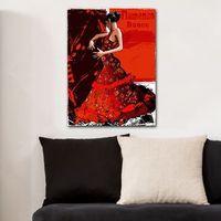 pintura decorativa lienzo 63541321770100 multicolor 70x100 cm