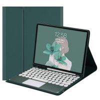 royal bailey tyc-lx111-1 funda con bluetooth teclado para lenovo tab m11 11 verde