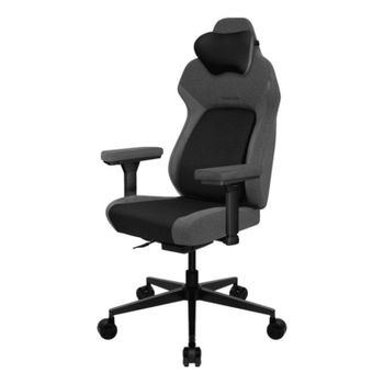 Silla gaming ThunderX3 CORE Smart Mesh negra gris respaldo ajustable reposabrazos 3D 125 kg