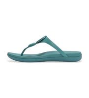 fitflop para mujer a5w-053 sandalias solay glossy-disc toe verde 40 piel plano ninguno casual turquesa