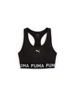 sujetador deportivo de fitness puma 4keeps elastic negro mujer