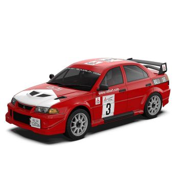 Rlaarlo SLEVO-07 para Mitsubishi EVO 6.5 TME Official Licensed 1/7 2.4G 4WD 90km/h 6S coche de radiocontrol de rally con