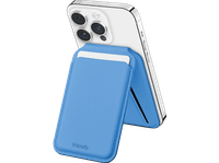 tarjetero para movil - friendly license frtar012 tpu y adhesivo 3m soporte azul ultramar