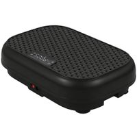 sportnow plataforma vibratoria con 120 niveles de intensidad 5 programas preconfigurados mando a distancia pantalla led para tonificacion muscular negro   aosom espana