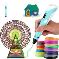 arzopa boligrafo inteligente 3d pantalla led 100m 20 colores azul