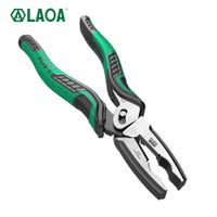laoa-alicates excentricos de alambre de acero para electricista herramienta domestica de doble eje ahorro de trabajo
