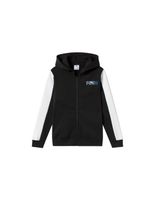 chaqueta puma essentials logo lab fz d negro infantil