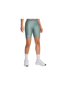 Pantalones Cortos de Fitness Under Armour Hg 8In Short Mujer Verde