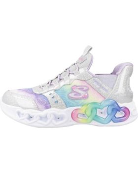 de SKECHERS ZAPATILLAS NINA MODELO SLIP-INS INFINITE COLOR GRIS SMLT