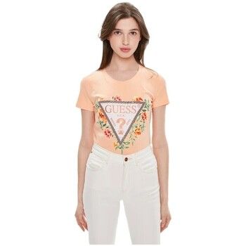 Guess Camiseta flowers para mujer