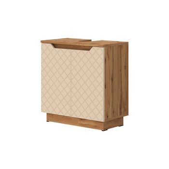 Mueble Bajo Lavabo Lotta 58.9 X 62.1 Cm Con 2 Puertas Vicco