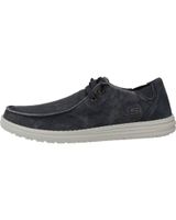 de skechers zapatillas lona 66387 marino azul