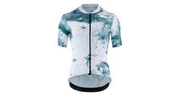 Maillot de manga corta para hombre assos mille gt s11 space trip verde