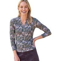 woolovers camiseta manga larga wl154 para mujer