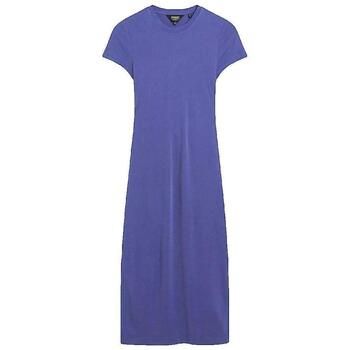 Superdry Vestidos Robe Midi Slim Bleu para mujer