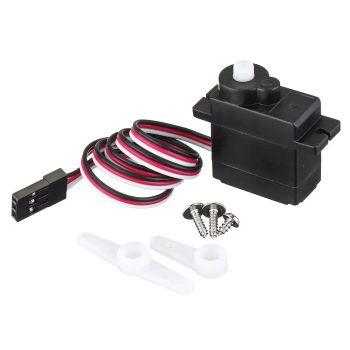 VolantexRC servomotor analógico de plástico de 9g con cable DuPont de 350 mm para 742-3-timon 759-1-cola 759-2-cola 759-