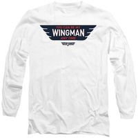 top gun camiseta manga larga wingman anytime para mujer