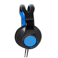 gioteck tx-30 auriculares alambrico diadema coche negro azul